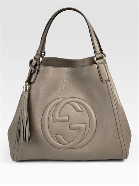 gray gucci bag small|authentic gucci shoulder bag.